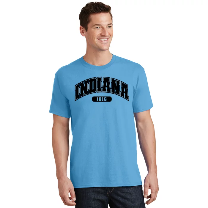 Indiana Collegiate Style 1816 T-Shirt