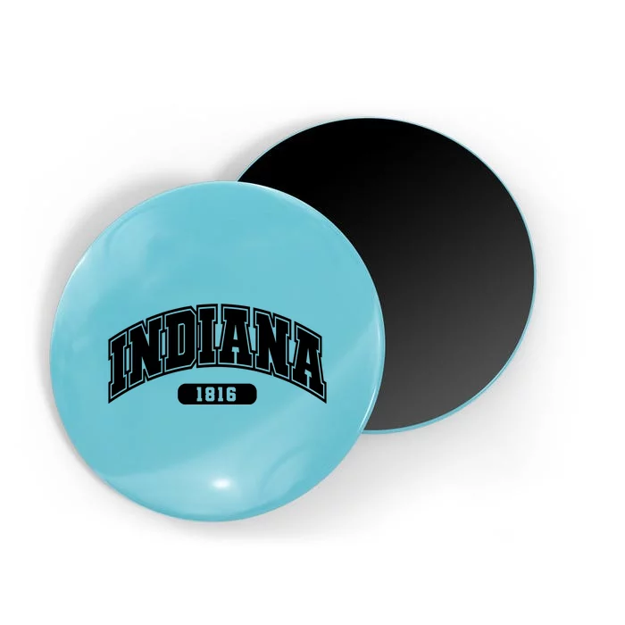 Indiana Collegiate Style 1816 Magnet