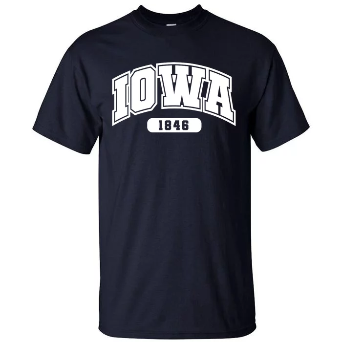 Iowa Collegiate Style 1846 Tall T-Shirt