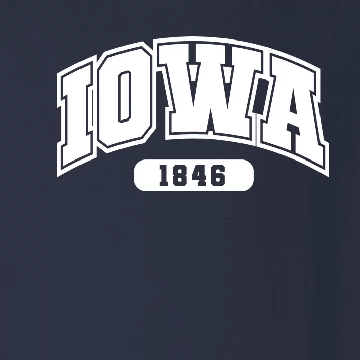 Iowa Collegiate Style 1846 Toddler Long Sleeve Shirt