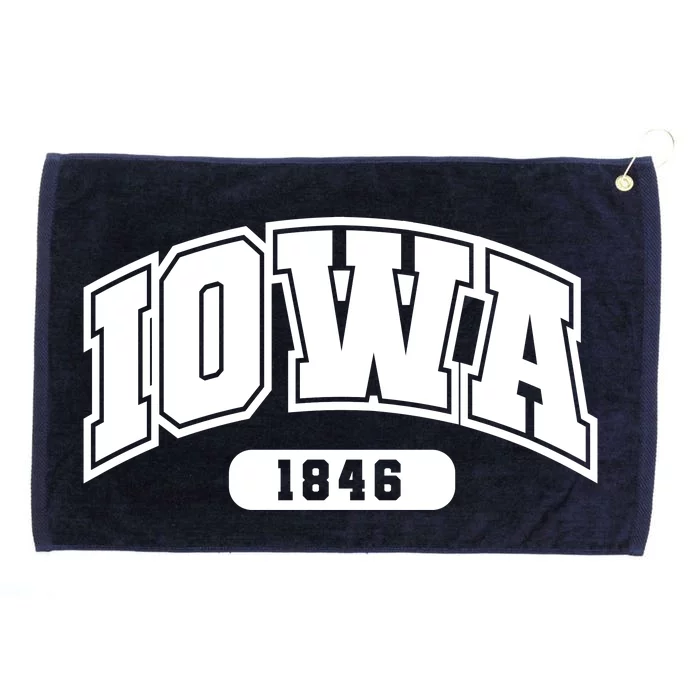 Iowa Collegiate Style 1846 Grommeted Golf Towel