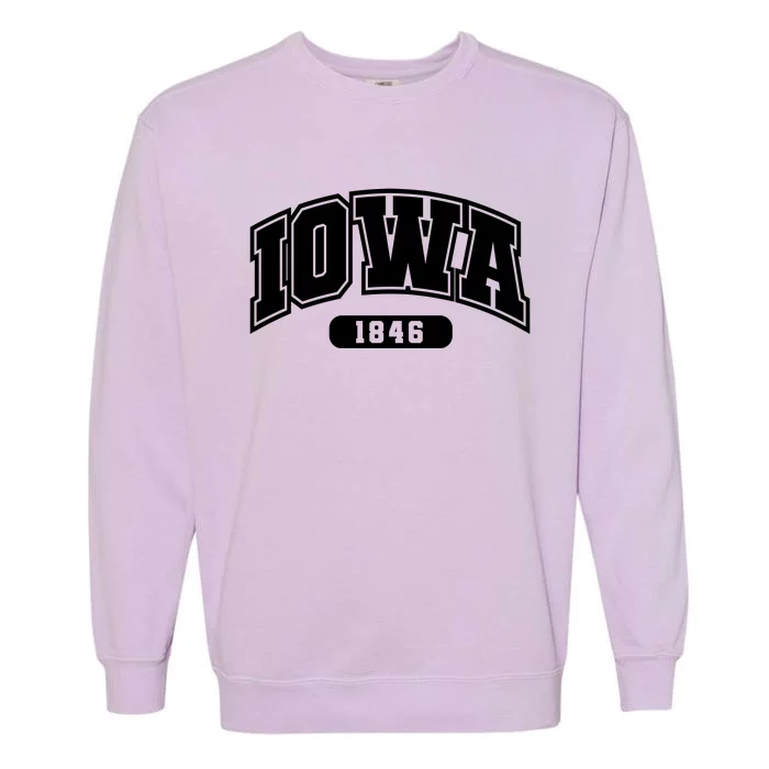 Iowa Collegiate Style 1846 Garment-Dyed Sweatshirt