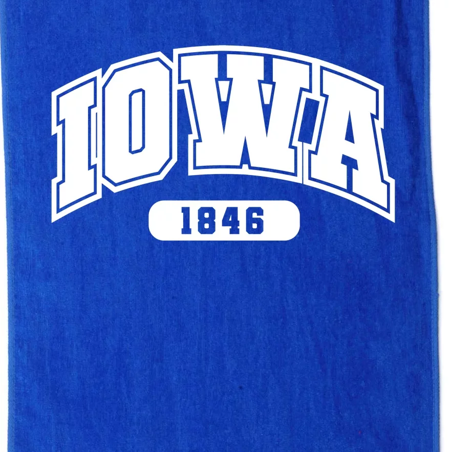 Iowa Collegiate Style 1846 Platinum Collection Golf Towel