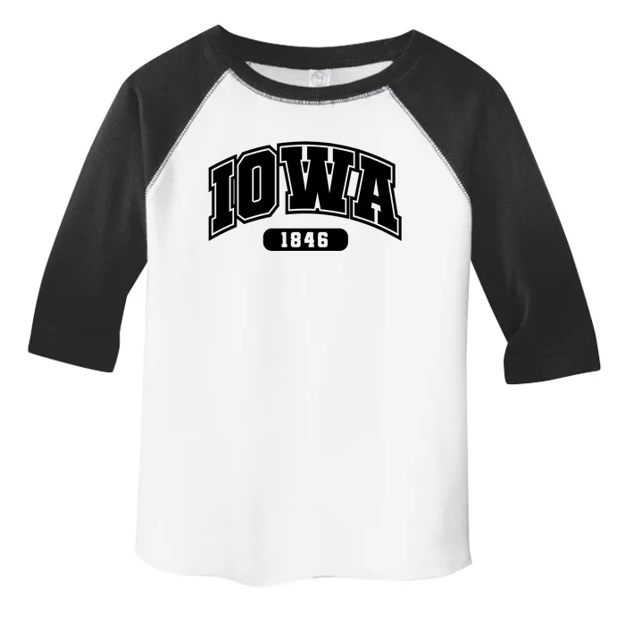 Iowa Collegiate Style 1846 Toddler Fine Jersey T-Shirt