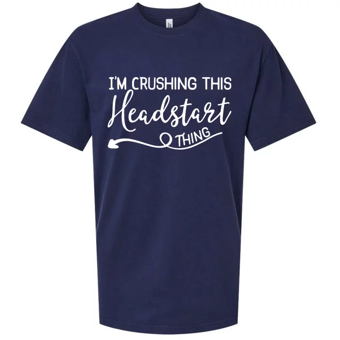 Im Crushing This Head Start Thing Sueded Cloud Jersey T-Shirt