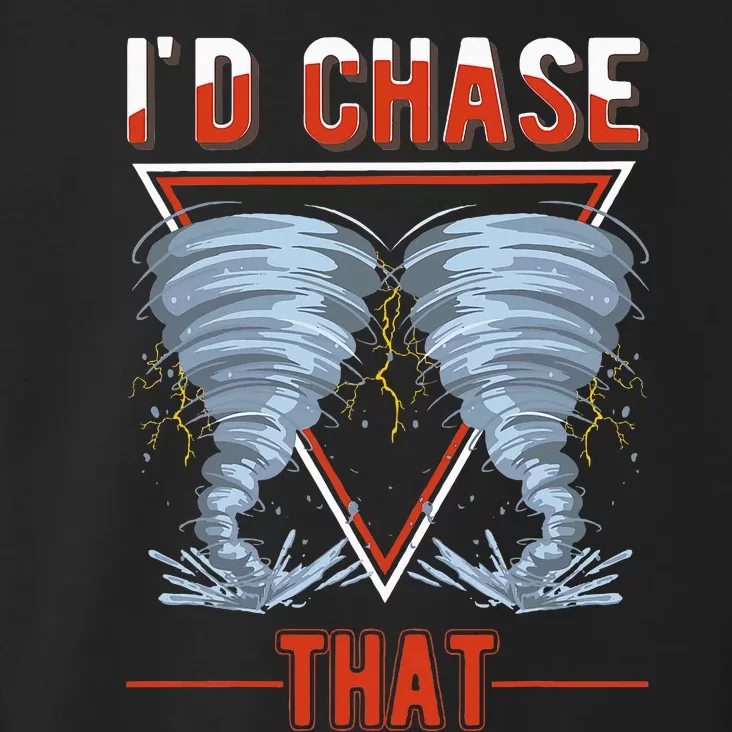 ID Chase That Tornado Storm Chaser Toddler Hoodie