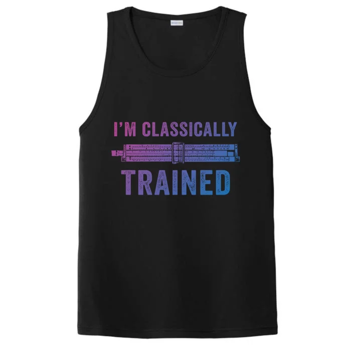 IM Classically Trained Slide Rule Mechanical Analog Gift Performance Tank