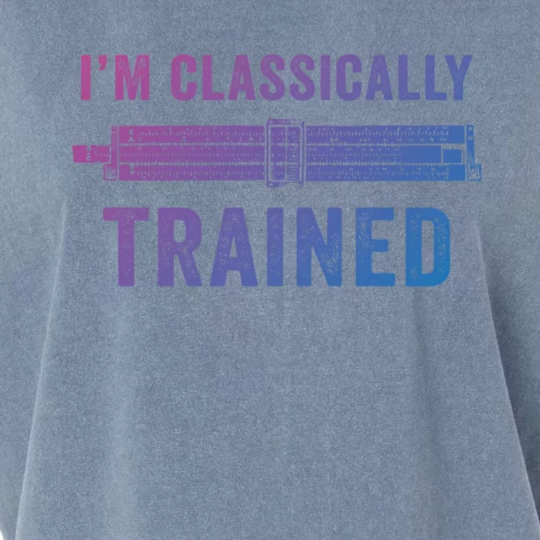 IM Classically Trained Slide Rule Mechanical Analog Gift Garment-Dyed Women's Muscle Tee