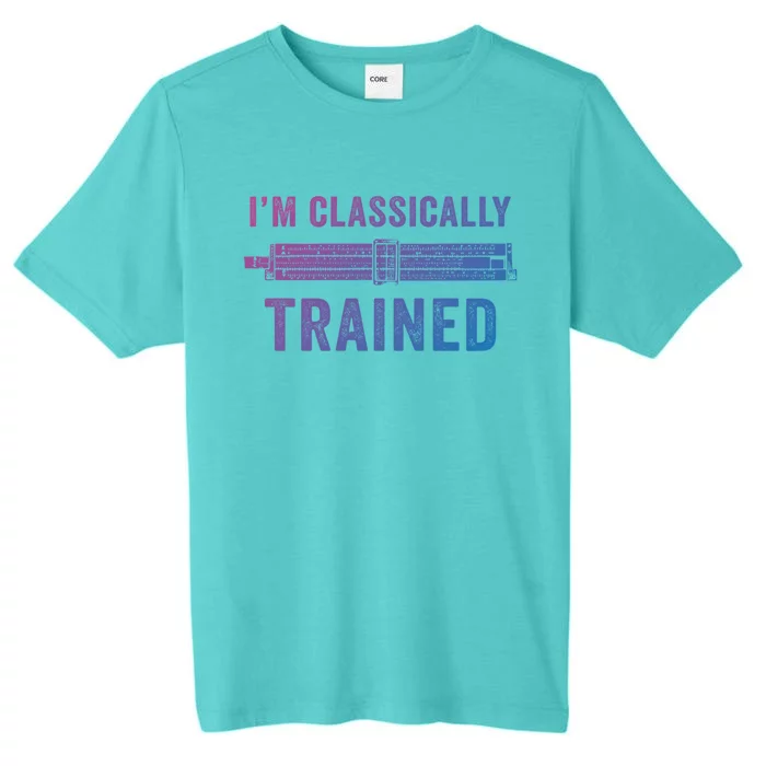 IM Classically Trained Slide Rule Mechanical Analog Gift ChromaSoft Performance T-Shirt