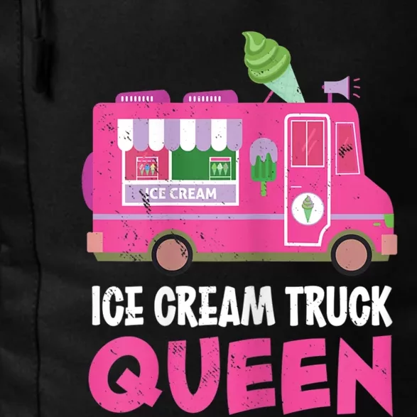 Ice Cream Truck Queen Frozen Dessert Ice Cream Truck Driver Daily Commute Backpack