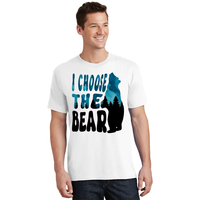 I Choose The Bear 2024 Bear In The Camp Trending T-Shirt