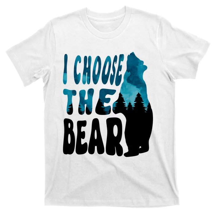 I Choose The Bear 2024 Bear In The Camp Trending T-Shirt