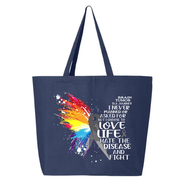 I Choose To Love Life And Fight Meaningful Gift 25L Jumbo Tote