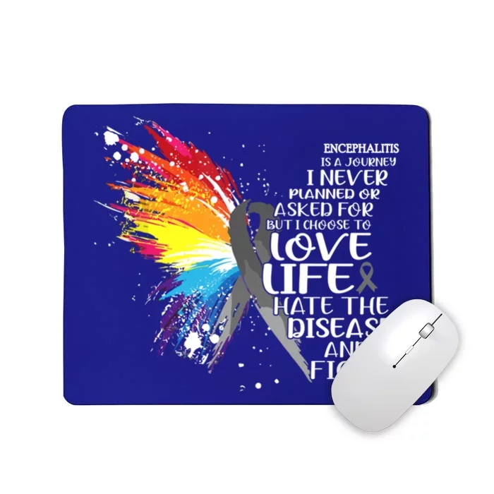 I Choose To Love Life And Fight Cool Gift Mousepad