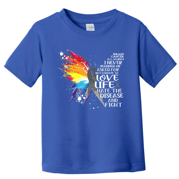 I Choose To Love Life And Fight Great Gift Toddler T-Shirt