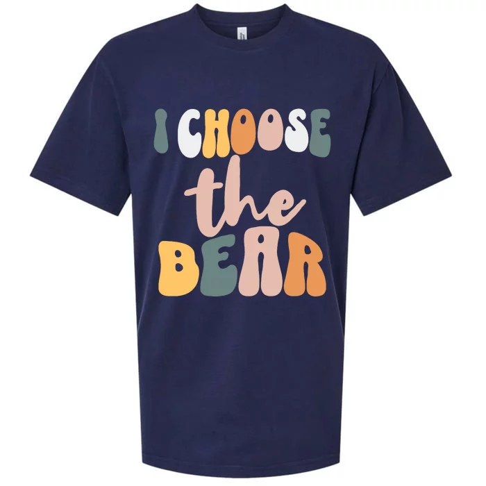 I Choose The Bear Sueded Cloud Jersey T-Shirt