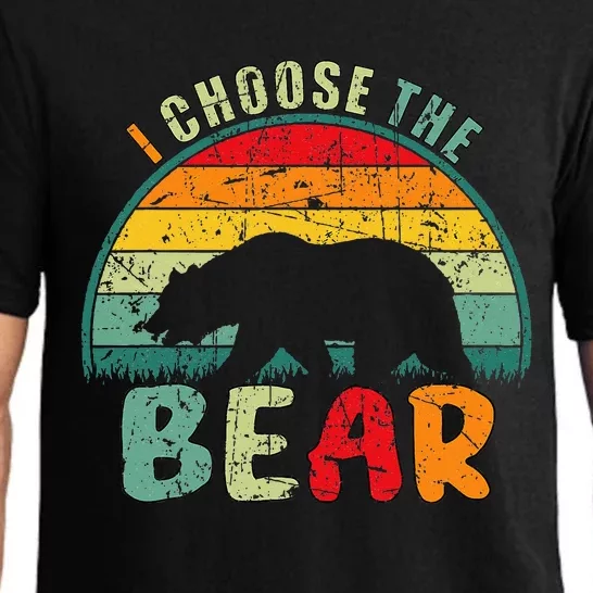 I Choose The Bear Pajama Set