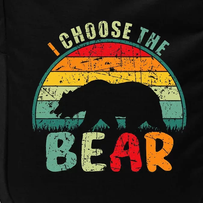 I Choose The Bear Impact Tech Backpack