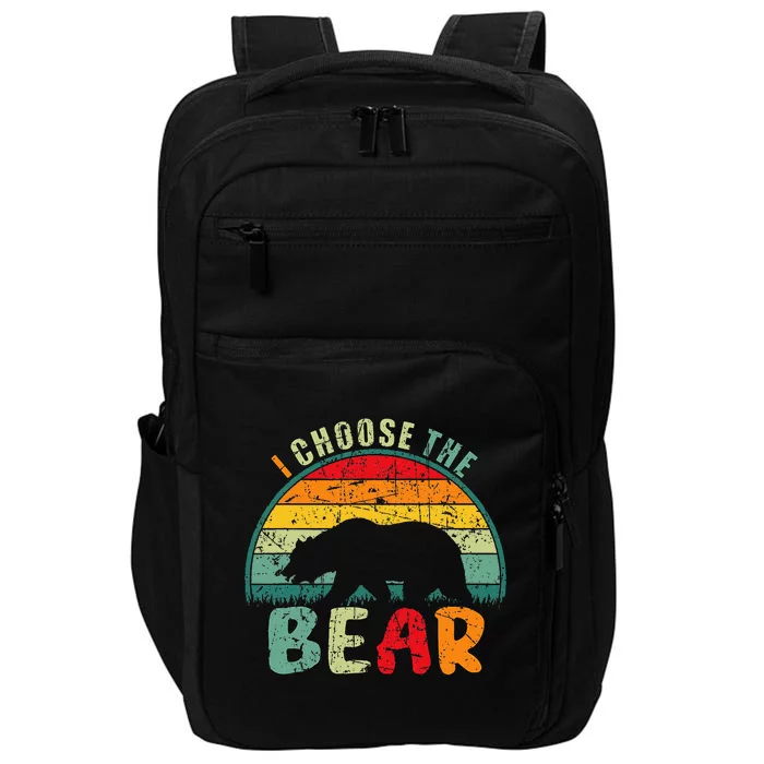 I Choose The Bear Impact Tech Backpack