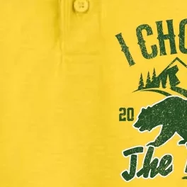 I Choose The Bear 2024 Dry Zone Grid Performance Polo