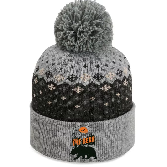 I Choose The Bear The Baniff Cuffed Pom Beanie