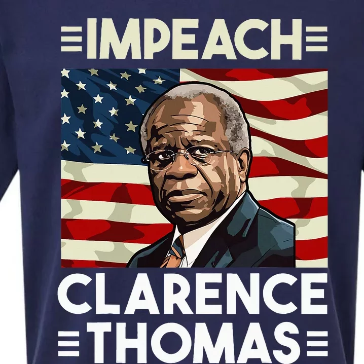 Impeach Clarence Thomas Supreme Court Justice Sueded Cloud Jersey T-Shirt