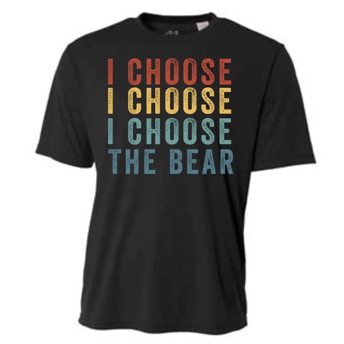 I Choose The Bear Women Overwhelmingly Choose The Bear Cooling Performance Crew T-Shirt