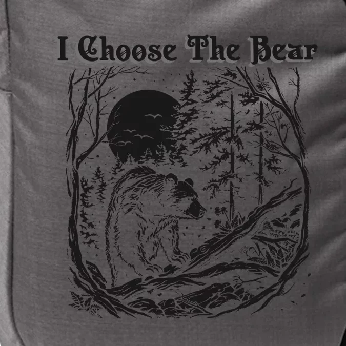 I Choose The Bear Female Empowerment Impact Tech Backpack