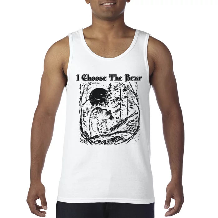 I Choose The Bear Female Empowerment Tank Top