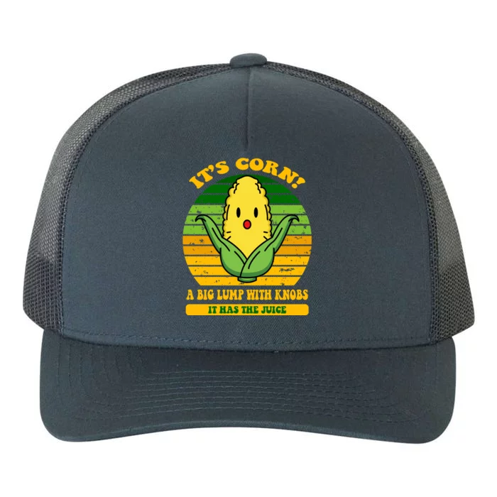 Its Corn Tiktok Song Shirt It’s Corn It Has The Juice Yupoong Adult 5-Panel Trucker Hat