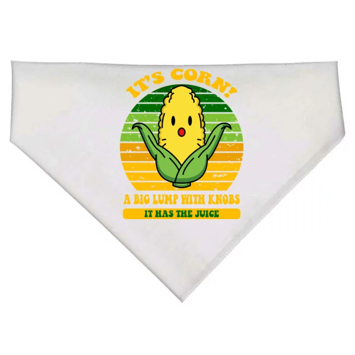 Its Corn Tiktok Song Shirt It’s Corn It Has The Juice USA-Made Doggie Bandana