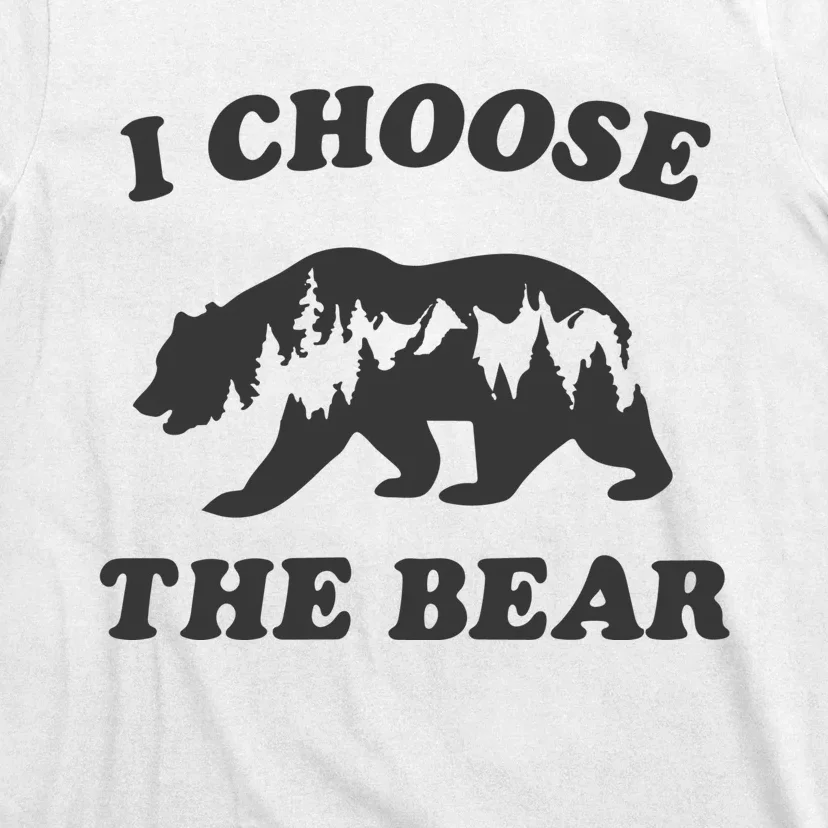 I Choose The Bear Women Bear Choice T-Shirt