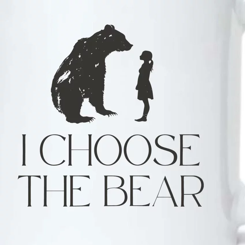 I Choose The Bear Women Empowerment Black Color Changing Mug