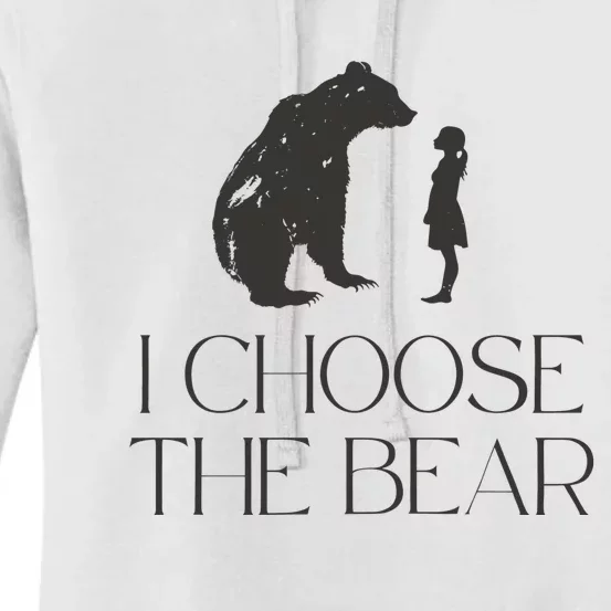 I Choose The Bear Women Empowerment Women's Pullover Hoodie