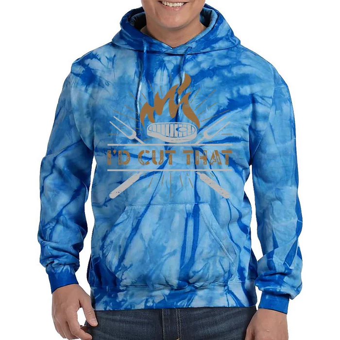 Id Cut That Barbecue Grill Griller Grillfather Cute Gift Tie Dye Hoodie