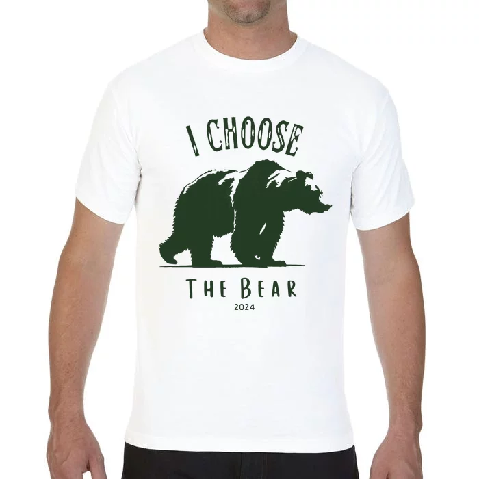 I Choose The Bear Man Or Bear Comfort Colors T-Shirt