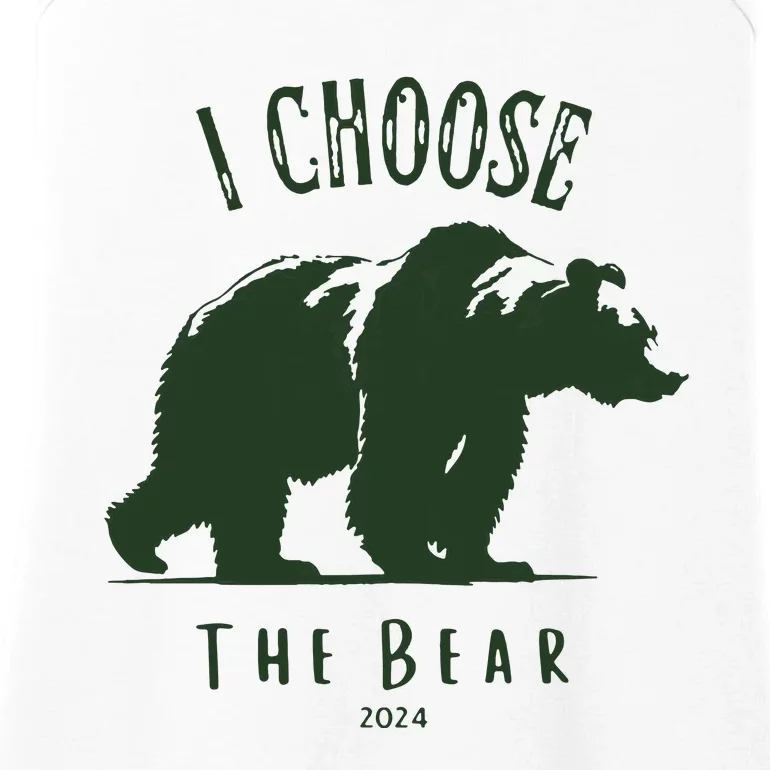 I Choose The Bear Man Or Bear Ladies Essential Tank