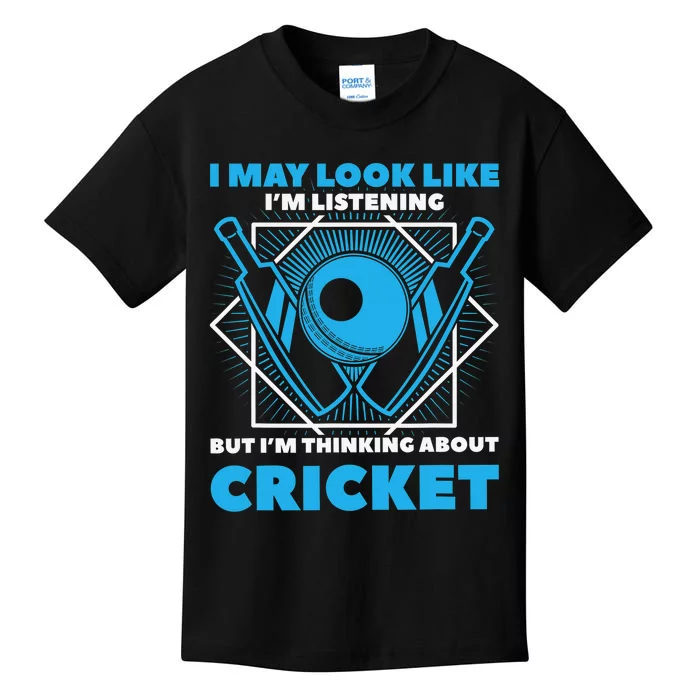 Indian Cricket Team Cricketer Fan Bats Of India Gift Kids T-Shirt