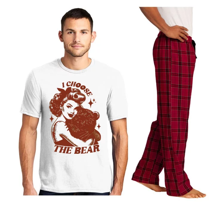 I Choose The Bear Team Bear Pajama Set