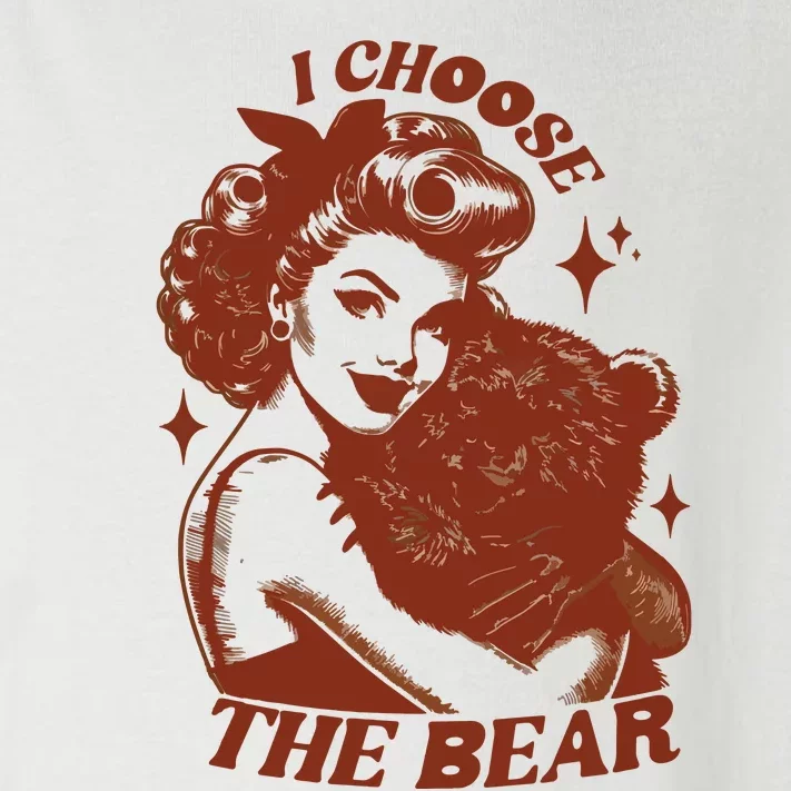 I Choose The Bear Team Bear Toddler Long Sleeve Shirt