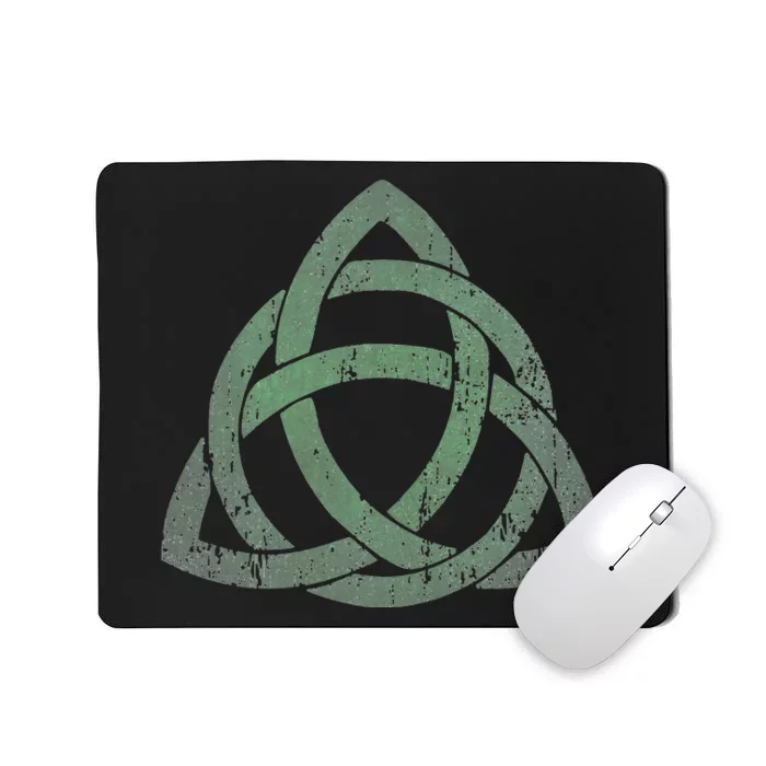 Irish Celtic Trinity Knot Triquetra Christian Symbol Mousepad