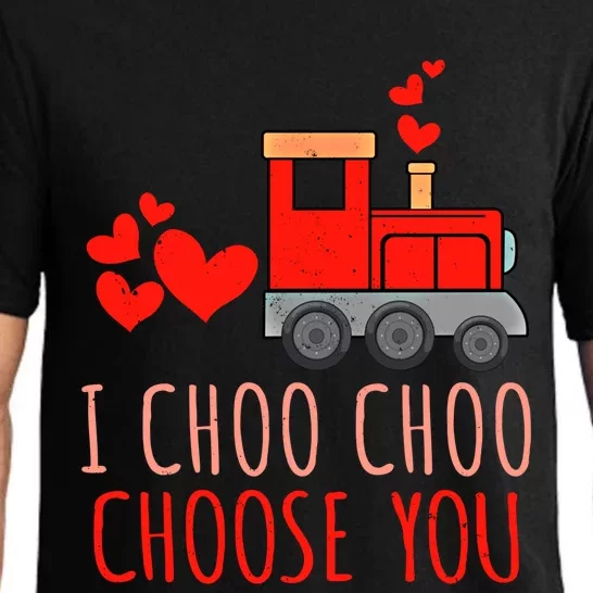 I Choo Train Lover Choo Choose You Valentine Gift Pajama Set