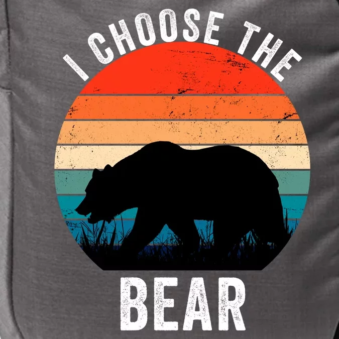 I Choose The Bear Women Overwhelmingly Choose The Bear Trendy Outfit Impact Tech Backpack