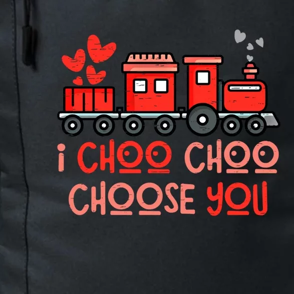 I Choo Train Lover Choo Choose You Valentine Gift Daily Commute Backpack