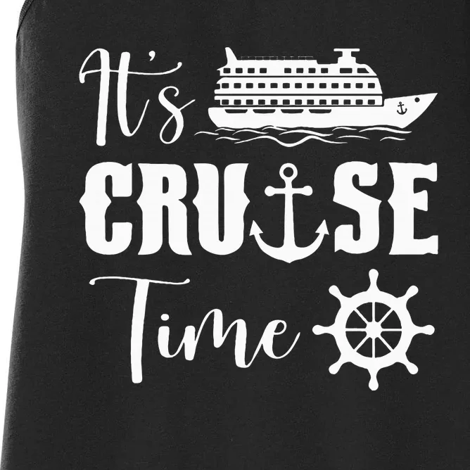 ItS Cruise Time Funny Cruise Lover Women's Racerback Tank