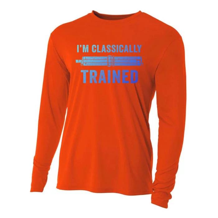 IM Classically Trained Slide Rule Mechanical Analog Gift Cooling Performance Long Sleeve Crew