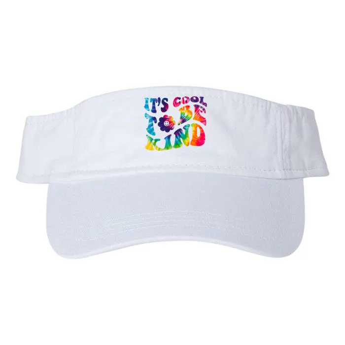 It's Cool To Be Kind Colorful Dye Valucap Bio-Washed Visor