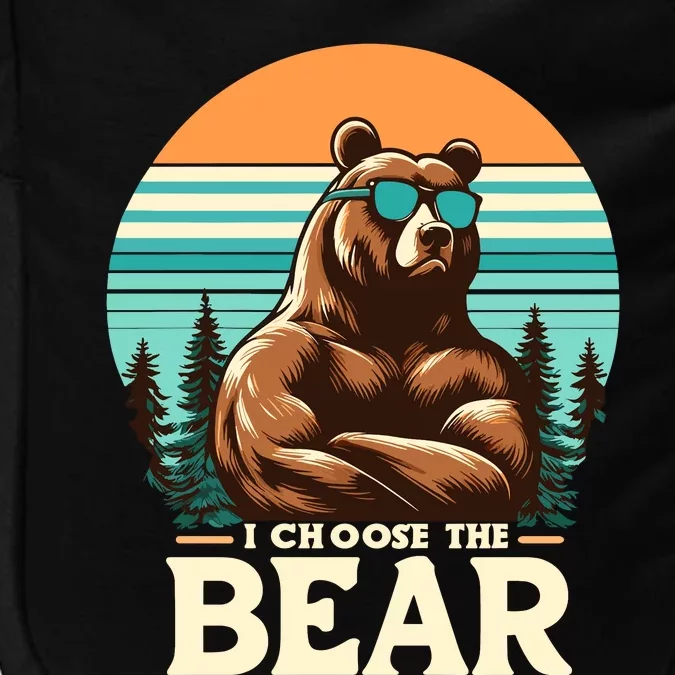 I Choose The Bear Impact Tech Backpack