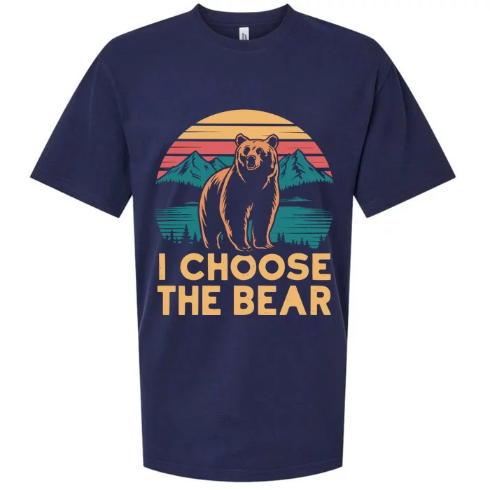 I Choose The Bear Sueded Cloud Jersey T-Shirt