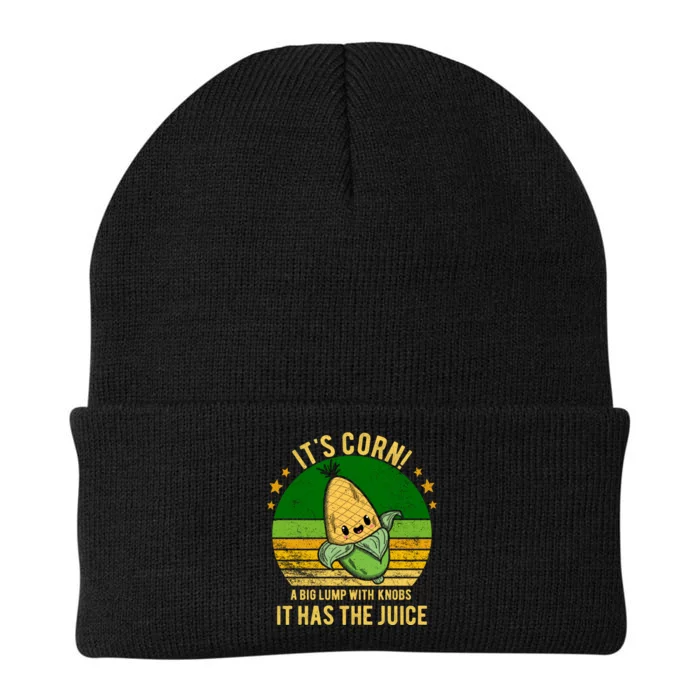 Its Corn Tiktok Song Shirt It’s Corn It Has The Juice Knit Cap Winter Beanie